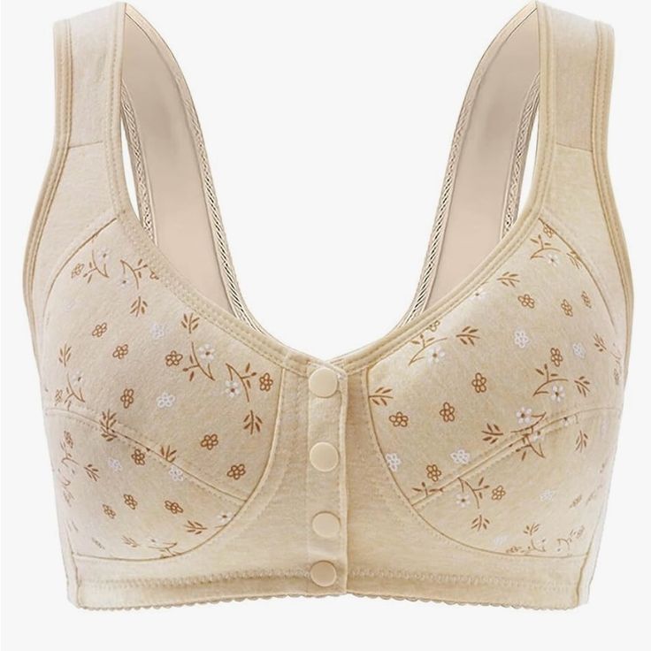 women front open button bra