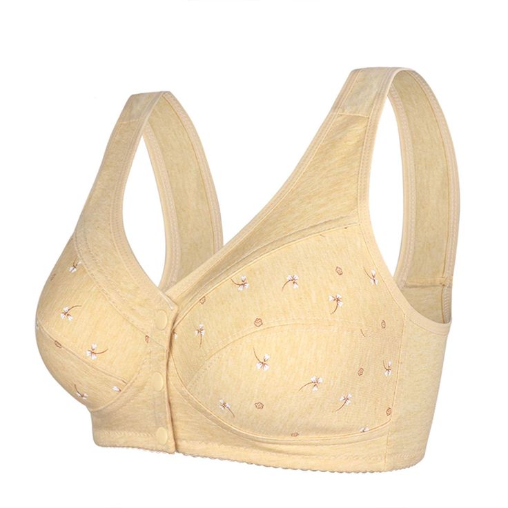 women front open button bra