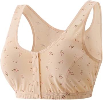 women front open button bra