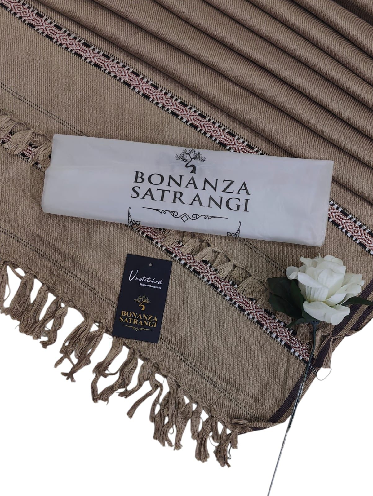 Bonanza Satrangi Mens Winter Shawl  Skin